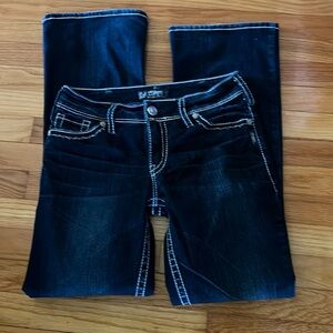 Silver Suki Boot Cut Jeans